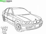 E46 325i sketch template