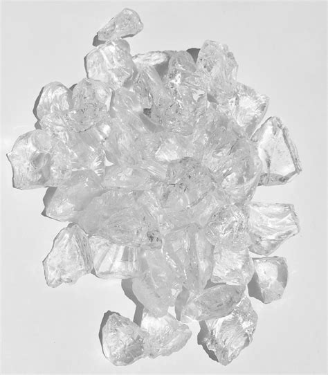 Crystal Clear Fire Pit Glass Rocks 1 2 1 10 Lbs