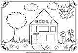 Maternelle école Ecole Nounou Coloriages Inspirant Seulement Dessi Rentree sketch template