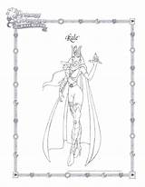 Kale Gwenevere sketch template