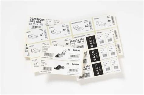 shoes labels printed shoes labels manufacturer   delhi