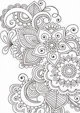 Coloring Pages Stress Anti Children антистресс раскраски Printable раскраска Adult Paisley для Mandala взрослых рисунки феи распечатать скачать Fairy Print sketch template