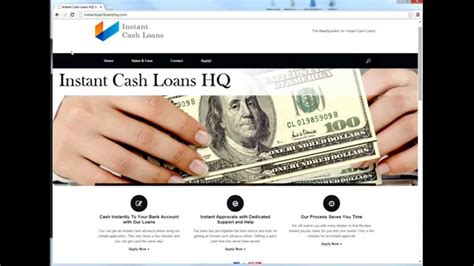 apply  instant cash loans  youtube