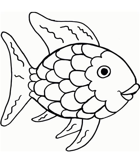 rainbow fish coloring page  printable coloring pages  kids