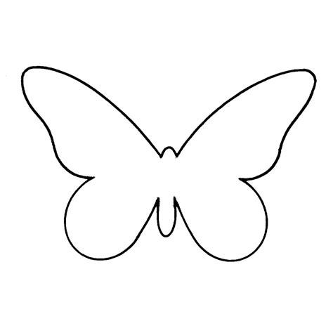 butterfly templates  print clipart
