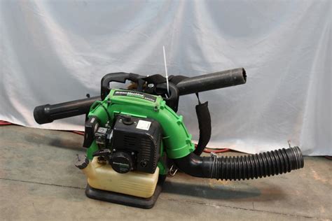 john deere green machine bp backpack blower property room