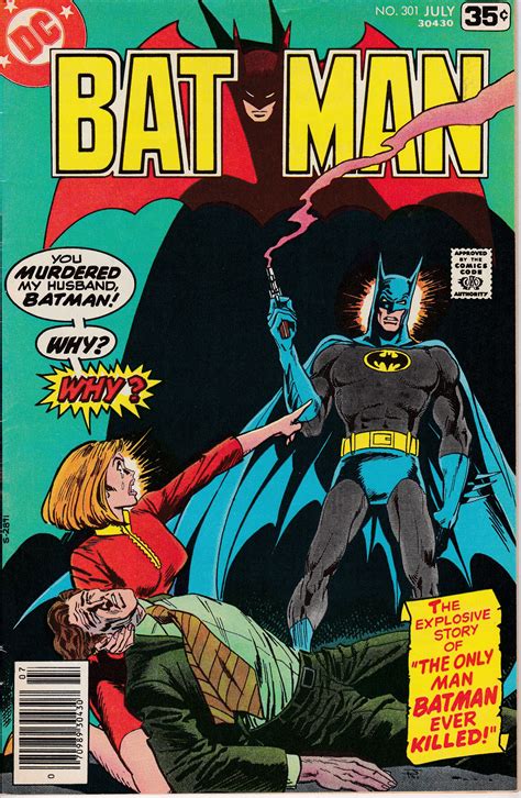 Batman 301 1940 Series July 1978 Dc Comics Grade Nm Etsy