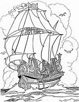 Pirate Brodovi Sirius Kleurplaten Schip Galleon Zeilboot Kleurplaat Adults Getcolorings Bojanke Pirates Moana Downloaden Uitprinten Nazad Coloringfolder Barcos sketch template