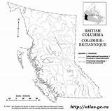 Map Columbia British Blank Outline Bc Province Empty Maps Resolution High Yellowmaps sketch template