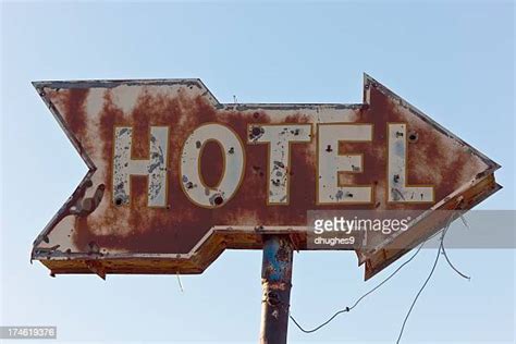 Vintage Hotel Signs Photos And Premium High Res Pictures Getty Images