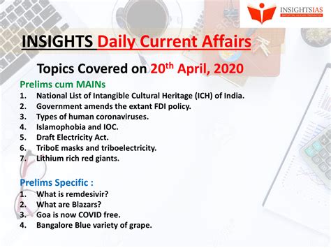 insights daily current affairs pib summary  april  insightsias simplifying upsc ias