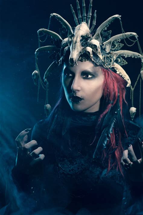 Witch Queen Headdress Dark Beauty Magazine Witch Dark