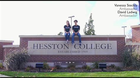 hesston college campus tour youtube