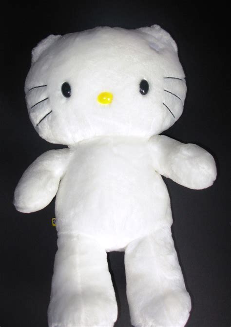 build  bear workshop  kitty sanrio plush stuffed animal cat soft