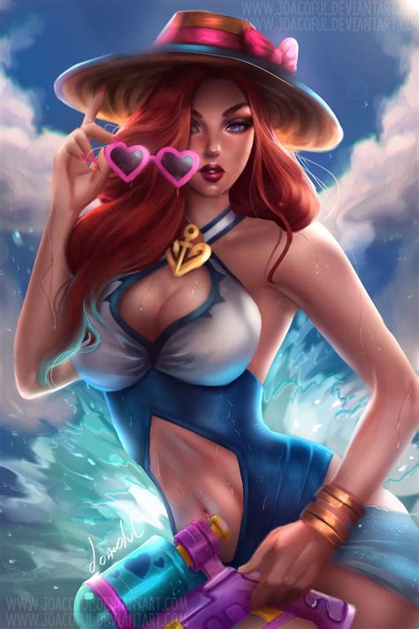 pool party miss fortune by joacoful on deviantart league