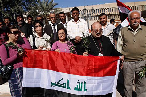iraqi christians attacked ahead of iraq election