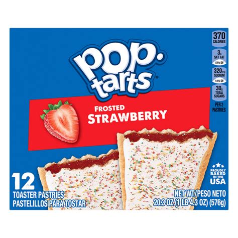 save on kellogg s pop tarts toaster pastries frosted strawberry 12 ct