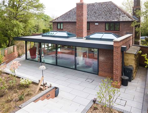 flat roof extension glass times