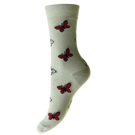 butterfly grey women s socks from ties planet uk