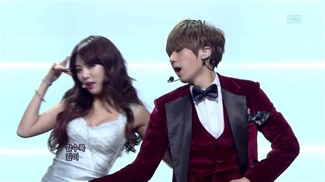 [hd] trouble maker [js and hyuna] live version youtube