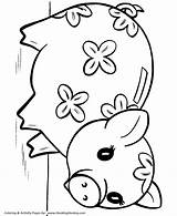 Coloring Pages Piggy Bank Toy Animal Flower Printable Pig Clipart Coloringhome Toys Print Kids Honkingdonkey Favorite Fun Library Educational Play sketch template