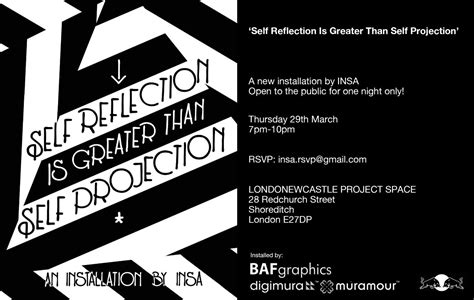 refelection  greater   projection exhibition