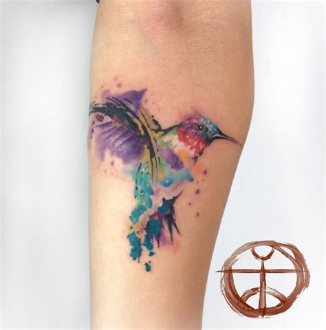 fantastic watercolor bird tattoos