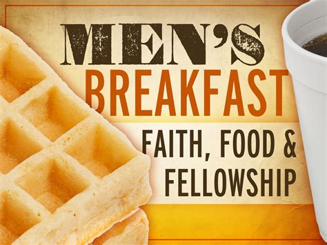 mens prayer breakfast