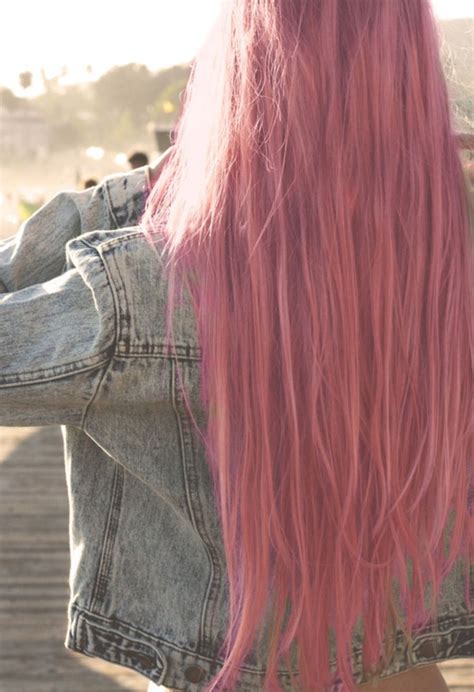 pin by haley hearts on hair and make up long pink hair hair styles