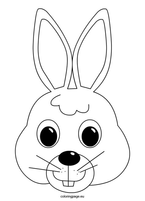 rabbit face drawing  getdrawings
