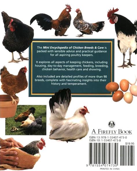Mini Encyclopedia Of Chicken Breeds And Care