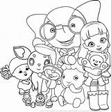 Rainbow Ruby Coloring Printable Pages Friends Drawing Kids Colorpages Village Her sketch template