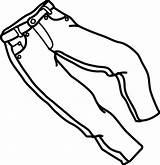 Jeans Clipart Pants Trousers Pair Celana Vector Lineart Drawn Hose Clip Coloring Graphics Cliparts Vectors Clipartmag Clipground Hand Transparent Premium sketch template