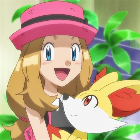 pokemon serena and fennekin serena pokemon xy photo