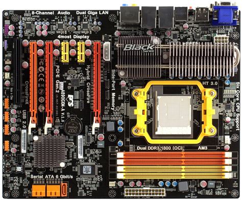 ixbt labs ecs agxm  motherboard page  introduction design