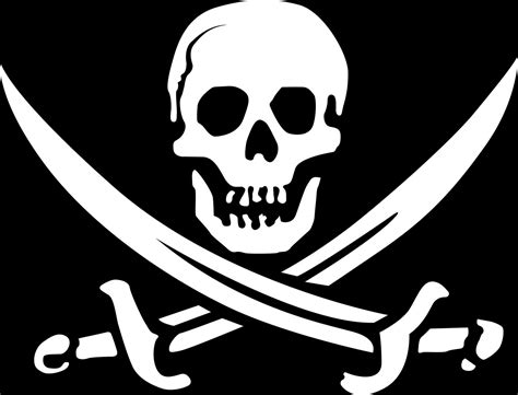 skull pirate logo stock photo freeimagescom