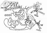 Oggy Cockroaches Coloring Pages Economics Print Drawing Color Getcolorings Printable Library Books Book sketch template