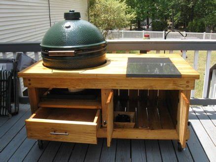big green egg table  skylark  lumberjockscom
