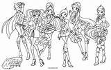 Winx Coloring Club Pages Printable Drawing Cool2bkids Drawings Print Coloringbay Getdrawings Pdf Kids Paintingvalley sketch template