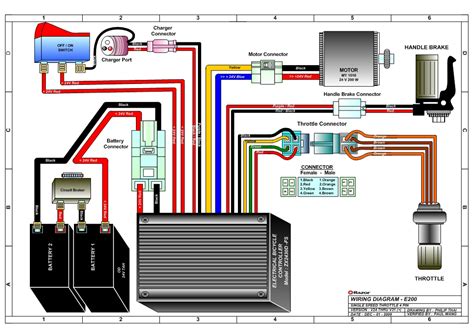 electric scooter controller wiring diagram wiring diagram