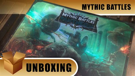 unboxing mythic battles pantheon ontabletop home  beasts  war
