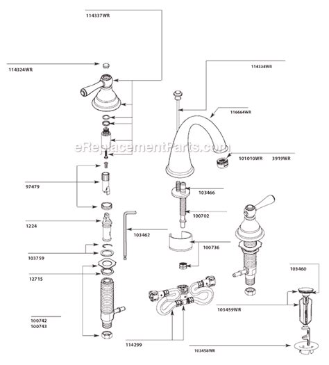 aquasource faucet parts diagram chartdevelopment