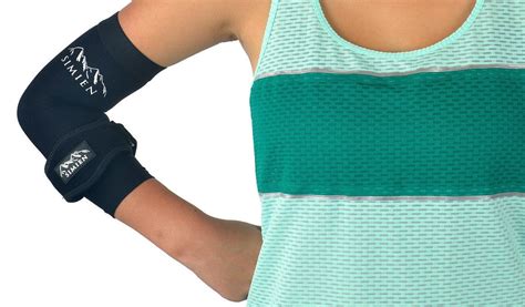 elbow bracecompression sleeve tennis elbow treatment simien sports