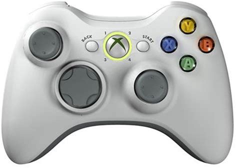 official xbox  controller wireless white xbox   sale dkoldies