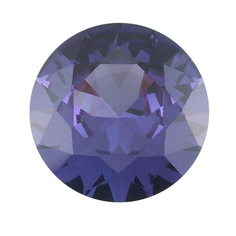 simulated alexandrite  faceted stones