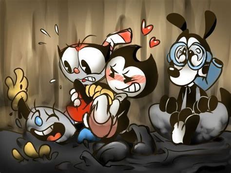Well Bendy X Cups Is True Bendy And The Ink Machine Amino