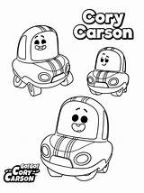Coloring Cartoon Pages Carson Cory Coloringonly Go sketch template