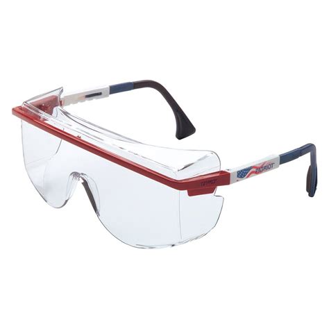 uvex  astro   glass safety glasses  patriot frames