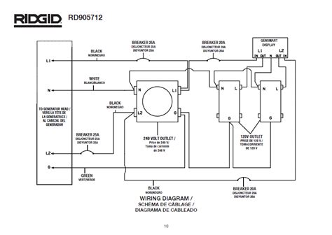 ridgid  switch wiring diagram  wiring diagram sample