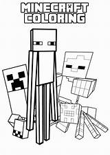 Ghast Minecraft Coloring Pages Getcolorings Print sketch template